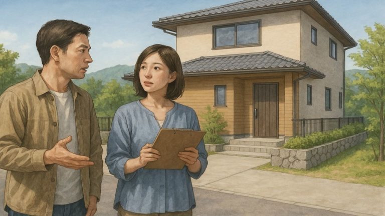 津山市の外構費用に悩む夫婦