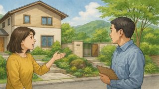 和歌山県の外構費用に悩む女性