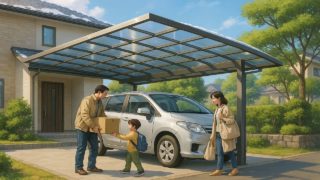 【深谷市】カーポート費用の相場|おすすめプランと実例を解説 深谷市でカーポートを施工した画像