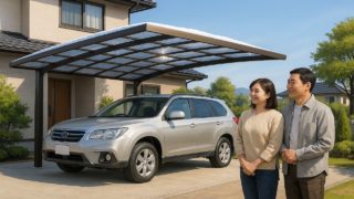 群馬県でカーポートを施工した画像