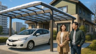 【八戸市】カーポート費用まとめ|相場と依頼先の選び方 八戸市でカーポートを施工した画像