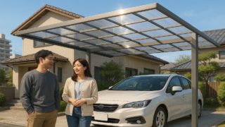 【川口市】カーポート工事の費用相場|1台・2台・積雪対応まで紹介 川口市でカーポートを施工した画像