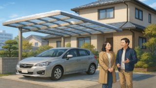 【郡山市】カーポート工事の費用まとめ|相場と依頼のポイント 郡山市でカーポートを施工した画像