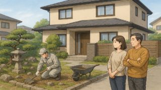 庭じまいの費用相場に悩む夫婦