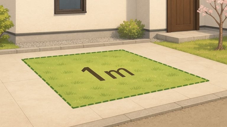 1平方メートルの画像