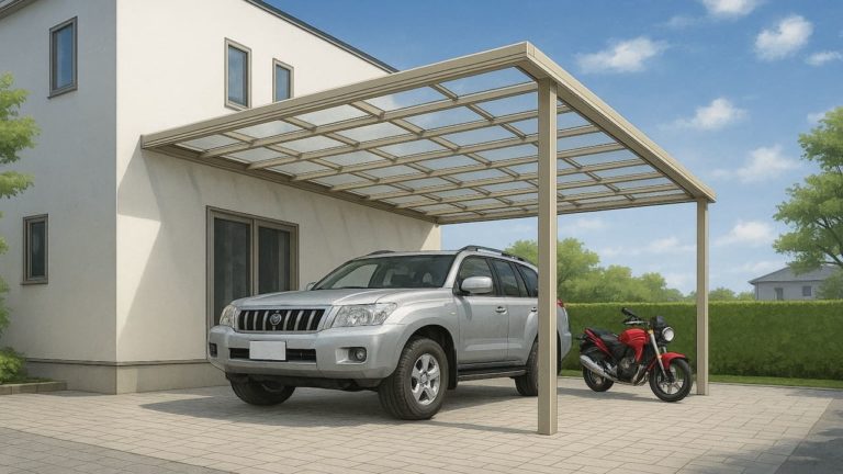 テラス屋根カーポートの画像