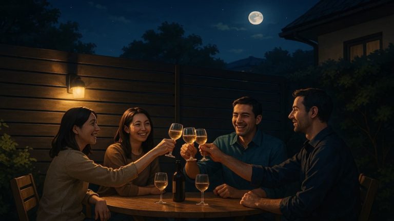 調布市の住宅に施工された目隠しフェンスイメージ