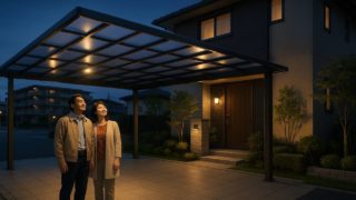 大東市でカーポートを施工した画像