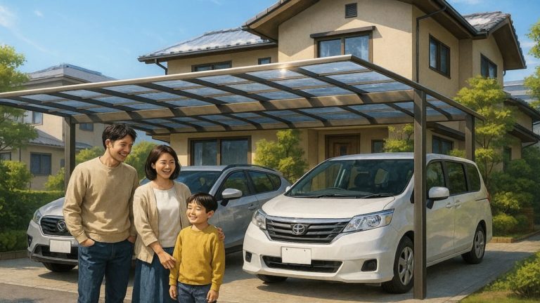 東久留米市でカーポートを施工した画像