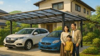 東村山市でカーポートを施工した画像