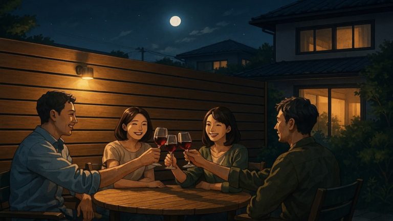 東村山市の住宅に施工された目隠しフェンスイメージ