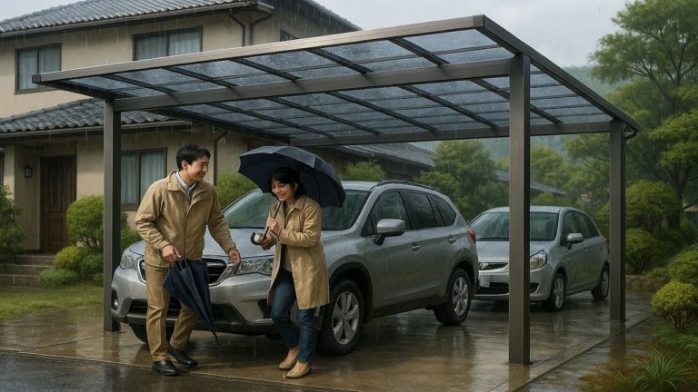 東近江市でカーポートを施工した画像