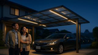 【姫路市】カーポート相場のまとめ|選んで間違いない3つのプラン 姫路市でカーポートを施工した画像