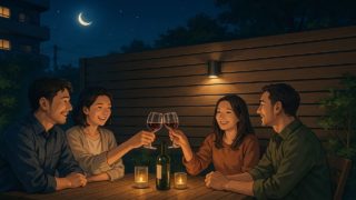 枚方市の住宅に施工された目隠しフェンスイメージ