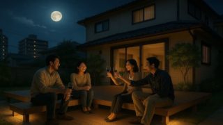 【枚方市】プロ直伝!ウッドデッキ費用を抑える工事の工夫 枚方市の住宅に施工されたウッドデッキイメージ