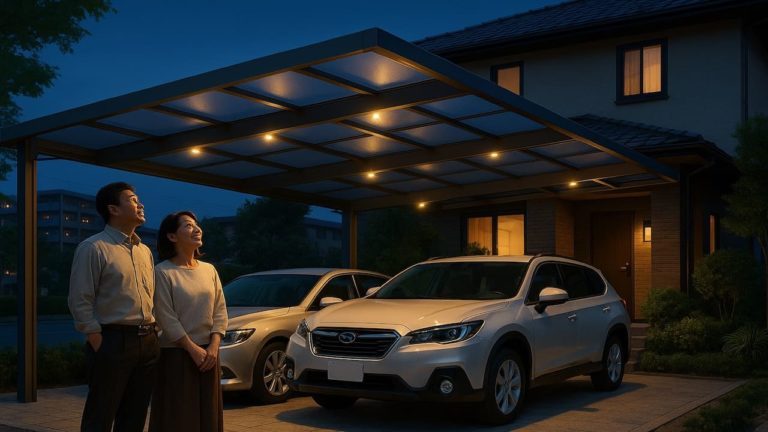 加古川市でカーポートを施工した画像