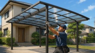 【君津市】カーポート費用まとめ|相場と依頼先の選び方 君津市でカーポートを施工した画像