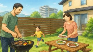 【甲府市】目隠しフェンス設置費用と業者の見積もり比較方法 甲府市の住宅に施工された目隠しフェンスイメージ