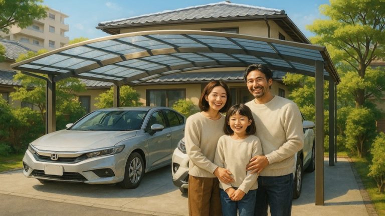 小金井市でカーポートを施工した画像