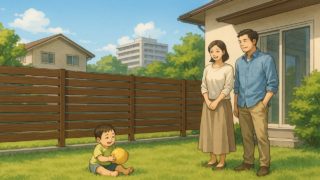 【倉敷市】目隠しフェンスの設置費用|おしゃれに仕上げるコツ 倉敷市の住宅に施工された目隠しフェンスイメージ