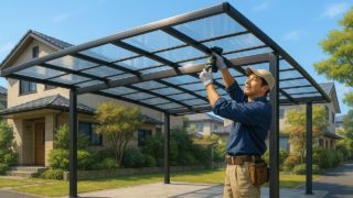 町田市でカーポートを施工した画像