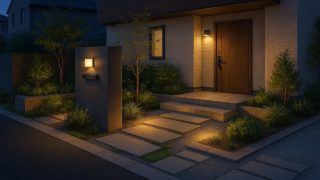 【三郷市】外構を安くてもおしゃれに整えるミニマルデザイン 三郷市の住宅に施工されたおしゃれで安い外構イメージ