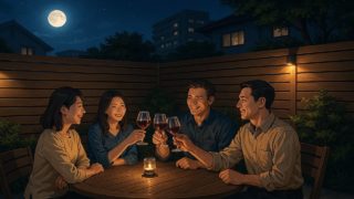 長浜市の住宅に施工された目隠しフェンスイメージ