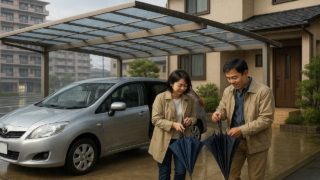 【大阪府】カーポートの費用相場|プロが選ぶおすすめタイプもあり 大阪府でカーポートを施工した画像