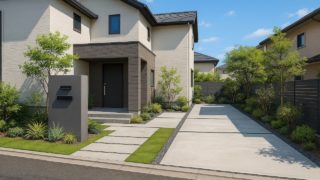 【相模原市】外構を安くてもおしゃれに魅せるデザインイメージ集 相模原市の住宅に施工されたおしゃれで安い外構イメージ