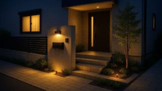 【佐倉市】外構を安くおしゃれにするオープン外構の基本プラン 佐倉市の住宅に施工されたおしゃれで安い外構イメージ