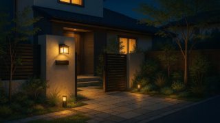 【滋賀県】外構を安くおしゃれにするオープン外構の基本プラン 滋賀県の住宅に施工されたおしゃれで安い外構イメージ