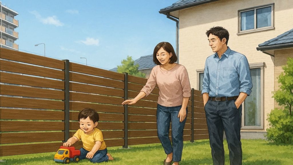 【草加市】目隠しフェンス価格の目安と外構の施工例イメージ5選