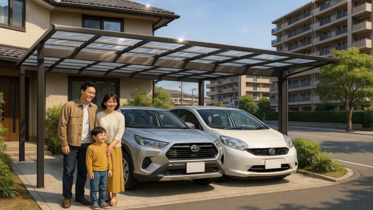 吹田市でカーポートを施工した画像