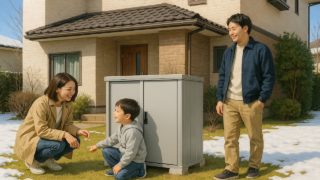 【立川市】物置費用の相場と注意点|よくある失敗を回避する 立川市の住宅に施工された屋外用物置イメージ