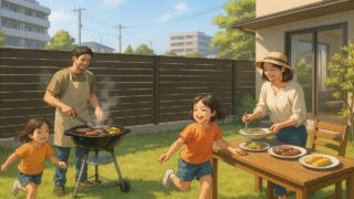 【高松市】目隠しフェンス設置の費用相場|失敗しない選び方 高松市の住宅に施工された目隠しフェンスイメージ