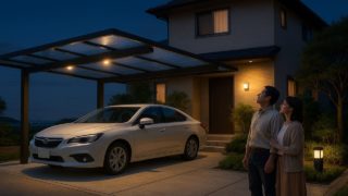 高砂市でカーポートを施工した画像