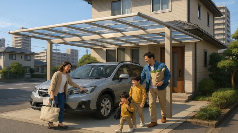 戸田市でカーポートを施工した画像