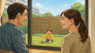 戸田市の住宅に施工された目隠しフェンスイメージ