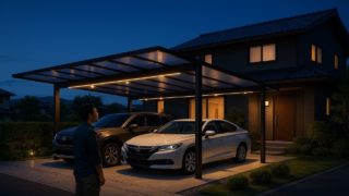 【富田林市】こんな人は注意!カーポート工事でよくある失敗と相場感 富田林市でカーポートを施工した画像
