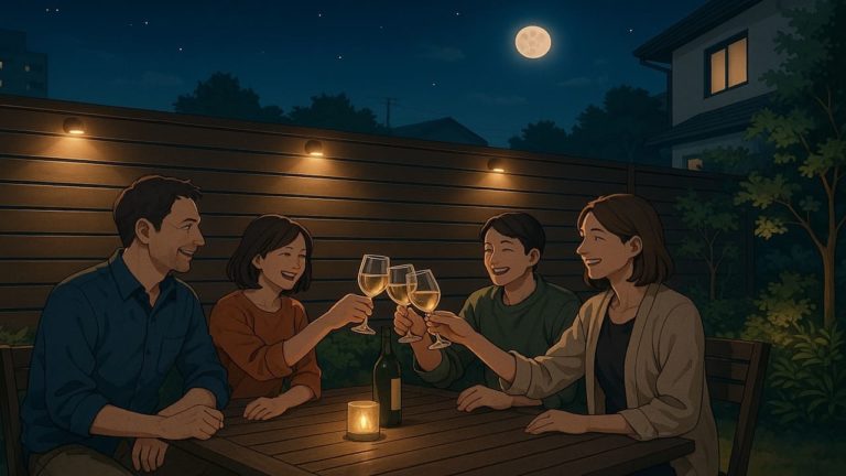 宇治市の住宅に施工された目隠しフェンスイメージ