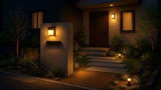 八千代市の住宅に施工されたおしゃれで安い外構イメージ