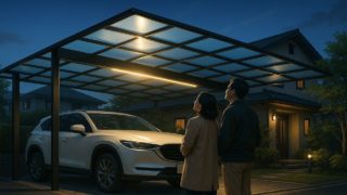 【大和市】カーポート費用の相場はいくら?施工例と注意ポイント 大和市でカーポートを施工した画像