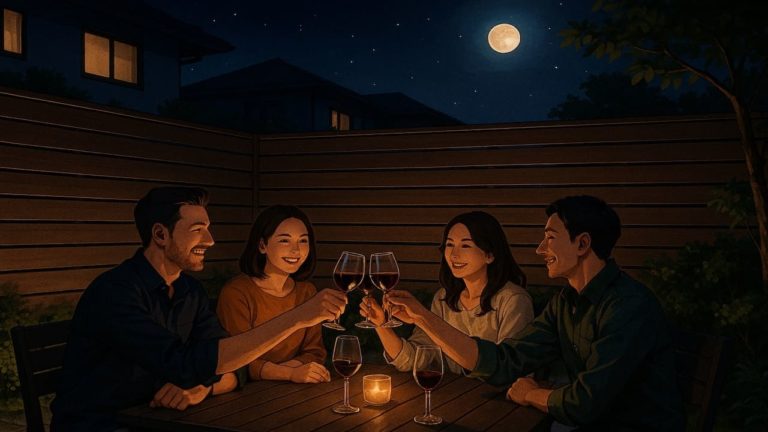 横浜市の住宅に施工された目隠しフェンスイメージ