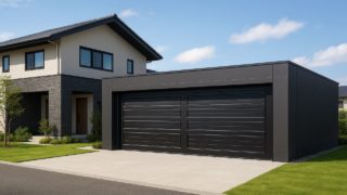 【鹿児島県】車庫ガレージの見積もり価格比較|良い業者を見抜く3つの視点 鹿児島県の住宅に施工された車庫ガレージのイメージ