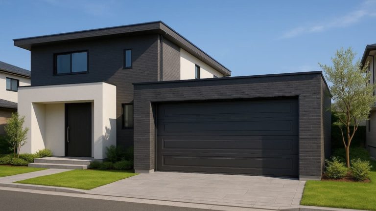 長崎県の住宅に施工された車庫ガレージのイメージ