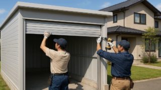 【野田市】車庫ガレージ価格と外観|人気のスタイルを徹底比較 野田市の住宅に施工された車庫ガレージのイメージ