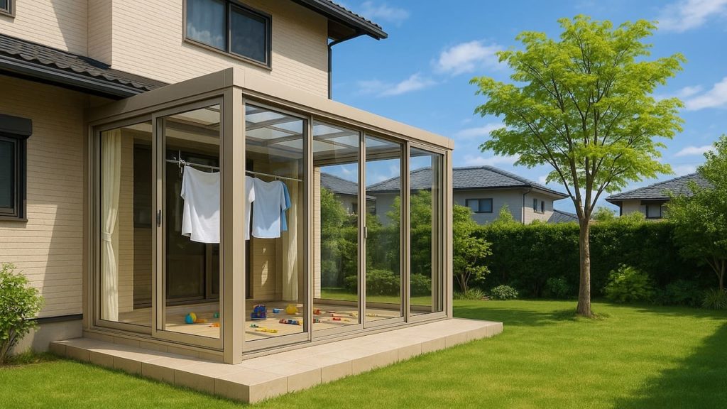 【筑紫野市】テラス囲い・サンルームの工事相場｜植栽と相性のよい見せ方5つ