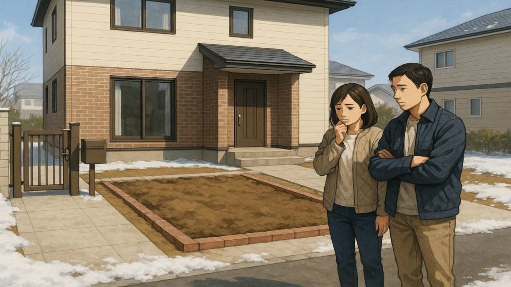 【江別市】駐車場まわりの外構失敗5選｜写真と実物が違うガッカリ例