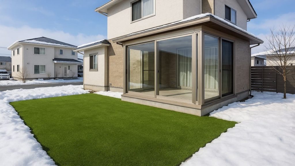 【恵庭市】人工芝 施工の総額相場｜玄関まわりを整えるコツ5選