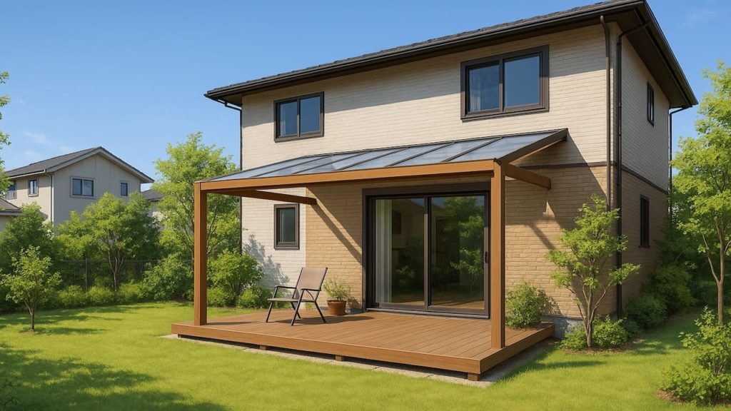 【ふじみ野市】テラス屋根の工事費用｜外観をスッキリ見せるデザインのコツ